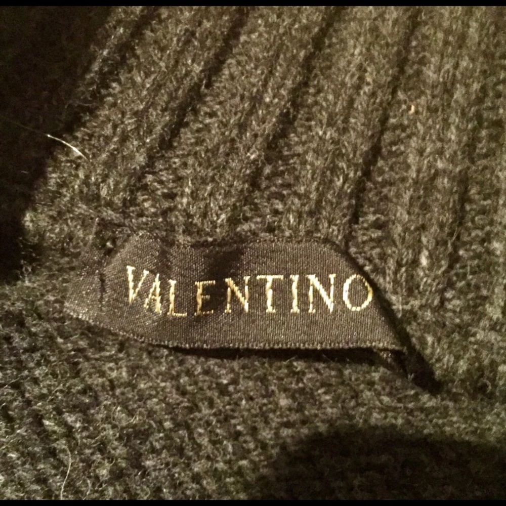 🦋 VALENTINO🌟Wool/Leather Jacket - Picture 3 of 8
